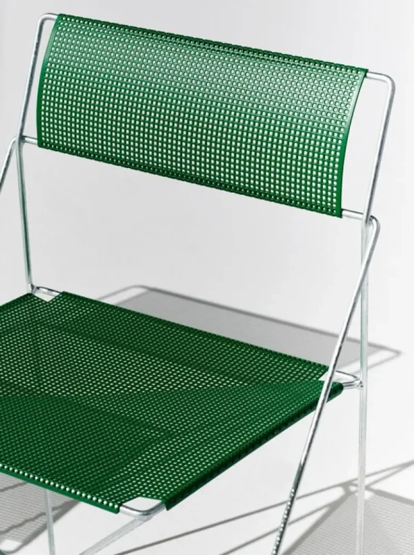 HAY Terrassenmöbel | Sitzgelegenheiten^X-Line Stuhl, feuerverzinkt - autumn green