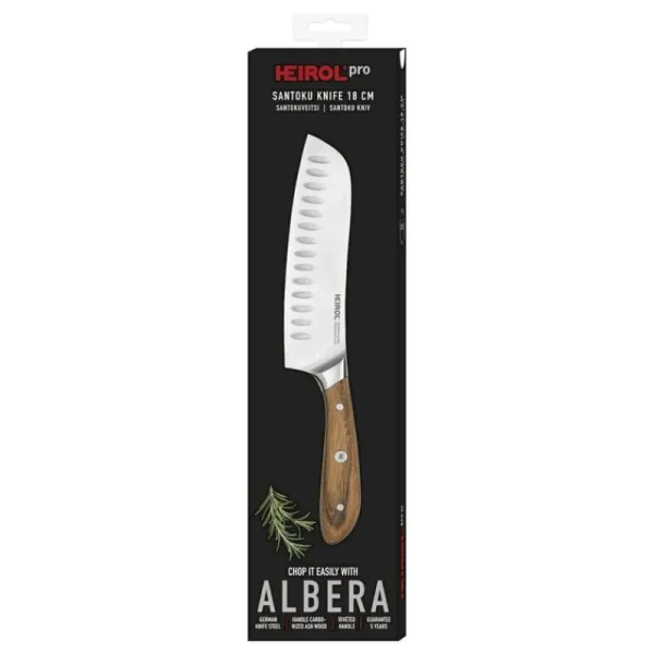 Heirol Außenküche^Albera Pro Santokumesser, 18 cm