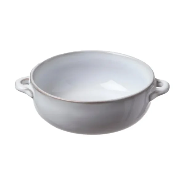 Heirol Geschirr^Schale mit Griffen Svelte, 12 cm, Stein