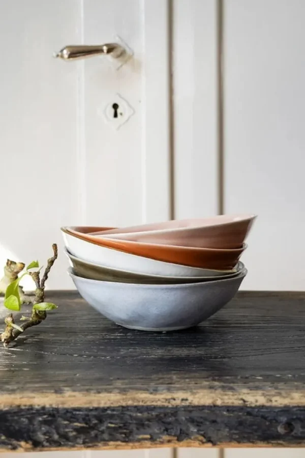 Heirol Geschirr^Smooth Schale, 19 cm, Olivgrün