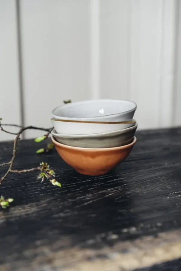 Heirol Geschirr^Smooth Schale, 12 cm, Olivgrün