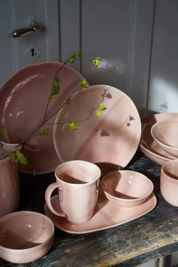 Heirol Geschirr^Smooth Tasse, 330 ml, Rosa