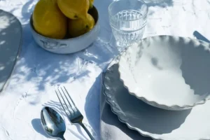 Heirol Geschirr^Teller Twist, 28 cm, Stein