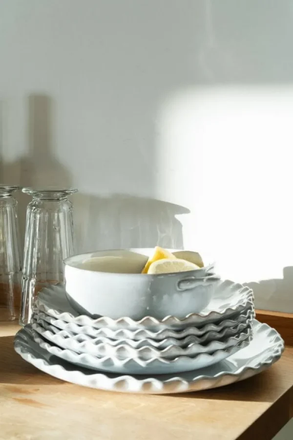 Heirol Geschirr^Teller Twist, 28 cm, Stein