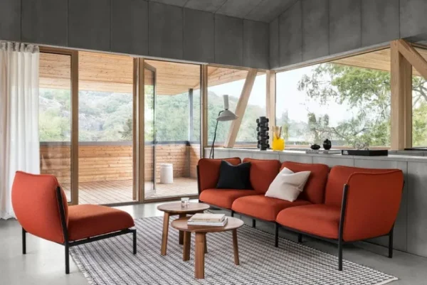 Interface Sofas Und Liegen-Hem 3 Sitzer Sofa Kumo mit Armlehnen, Canyon