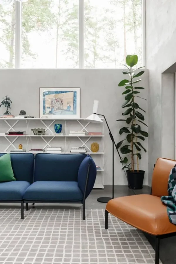 ferm LIVING Sofas Und Liegen-Hem 2 Sitzer Sofa Kumo mit Armlehnen, Mare