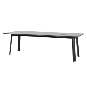 Hem Tische-Alle Konferenztisch, 250 x 120 cm, Schwarz