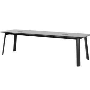 Hem Tische-Alle Konferenztisch, 300 x 120 cm, Schwarz