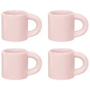 Hem Geschirr^Bronto Espressotasse, 4 Stück, Rosa