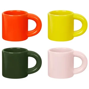 Finnish Design Shop Geschirr^Hem Bronto Espressotasse, 4 Stück, mehrere Farben