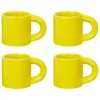 Hem Geschirr^Bronto Espressotasse, 4 Stück, Gelb