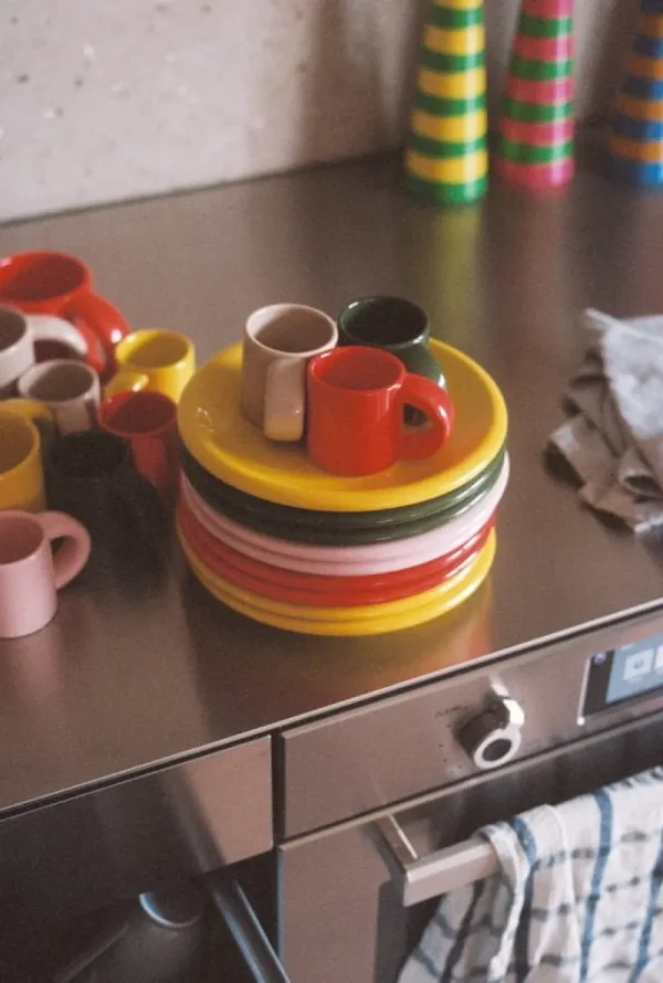 Finnish Design Shop Geschirr^Hem Bronto Espressotasse, 4 Stück, mehrere Farben