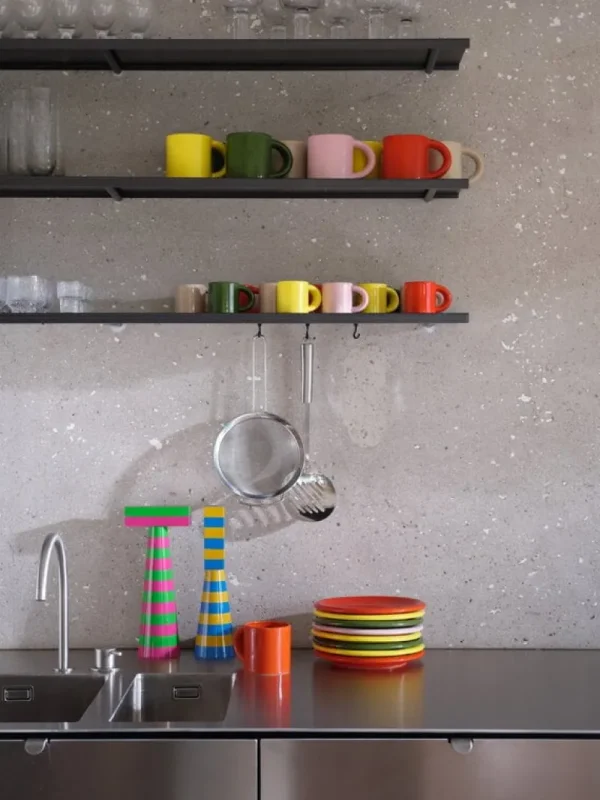 Finnish Design Shop Geschirr^Hem Bronto Espressotasse, 4 Stück, mehrere Farben