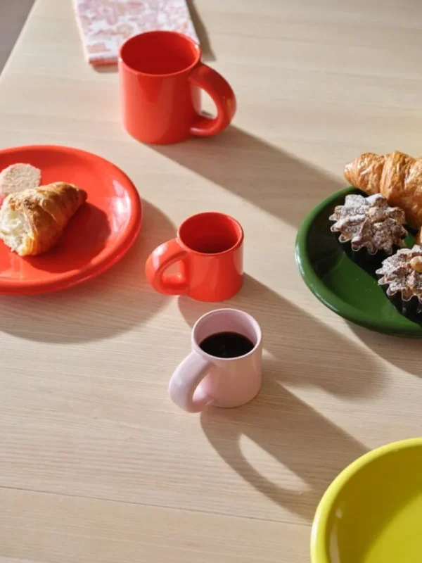 Hem Geschirr^Bronto Tasse, 2 Stück, Rosa