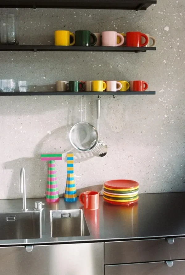 Hem Geschirr^Bronto Tasse, 2 Stück, Rosa