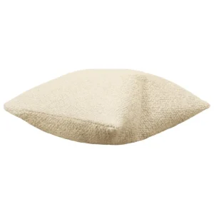 Hem Kissen^Chunky Bouclé Kissen, mittelgroß, 50 x 50 cm, Eierschalenweiß
