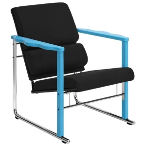 Muuto Sitzgelegenheiten-Hem Experiment Sessel 502, blau - schwarz
