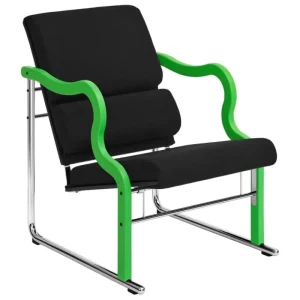 Artek Sitzgelegenheiten-Hem Experiment Sessel 501, grün - schwarz