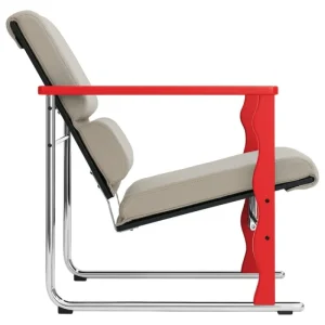 Artek Sitzgelegenheiten-Hem Experiment Sessel 503, rot - hellbeige