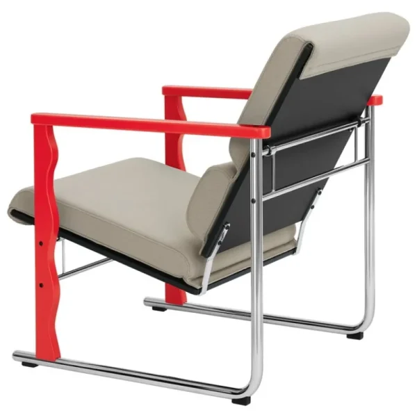 Artek Sitzgelegenheiten-Hem Experiment Sessel 503, rot - hellbeige