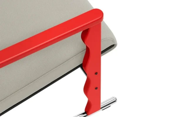 Artek Sitzgelegenheiten-Hem Experiment Sessel 503, rot - hellbeige