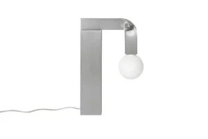 Hem Tischlampen-Knuckle Tischleuchte, gebürstetes Aluminium