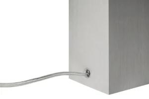 Hem Tischlampen-Knuckle Tischleuchte, gebürstetes Aluminium