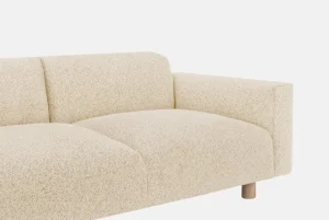 Hem Sofas Und Liegen-Koti 2-Sitzer-Sofa, Cremeweiß - Bouclé