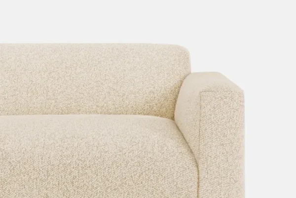 Hem Sofas Und Liegen-Koti 2-Sitzer-Sofa, Cremeweiß - Bouclé