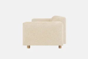 Hem Sofas Und Liegen-Koti 2-Sitzer-Sofa, Cremeweiß - Bouclé