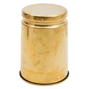 Hem Tische | Sitzgelegenheiten-Last Hocker, Messing poliert