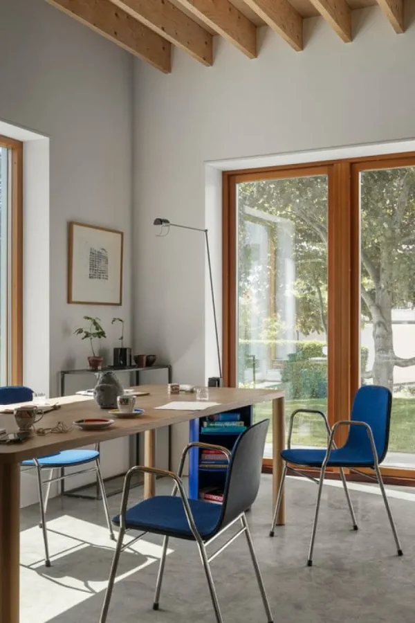 Hem Tische-Log Tisch, 220 x 90 cm, Eiche
