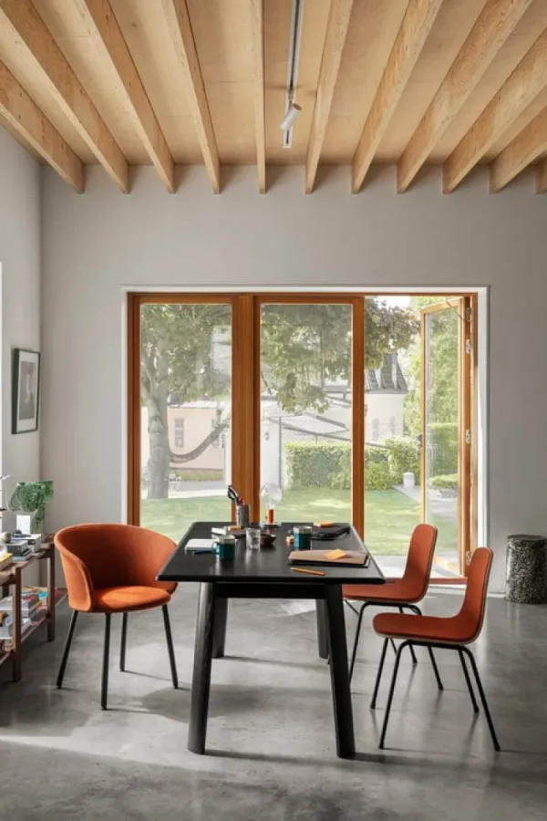 Nikari Regale-Hem Medienregal Zig Zag, Nussbaum