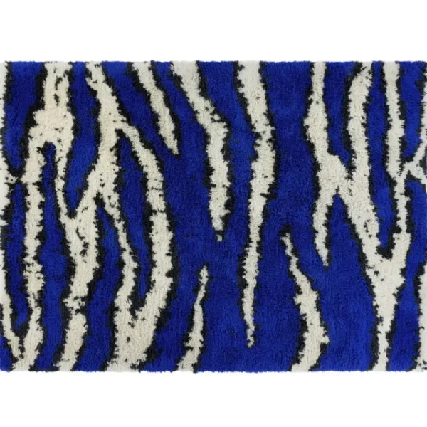 Hem Teppiche Und Läufer^Monster Teppich, 250 x 350 cm, Ultramarinblau - Cremeweiß