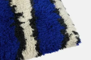 Hem Teppiche Und Läufer^Monster Teppich, 250 x 350 cm, Ultramarinblau - Cremeweiß