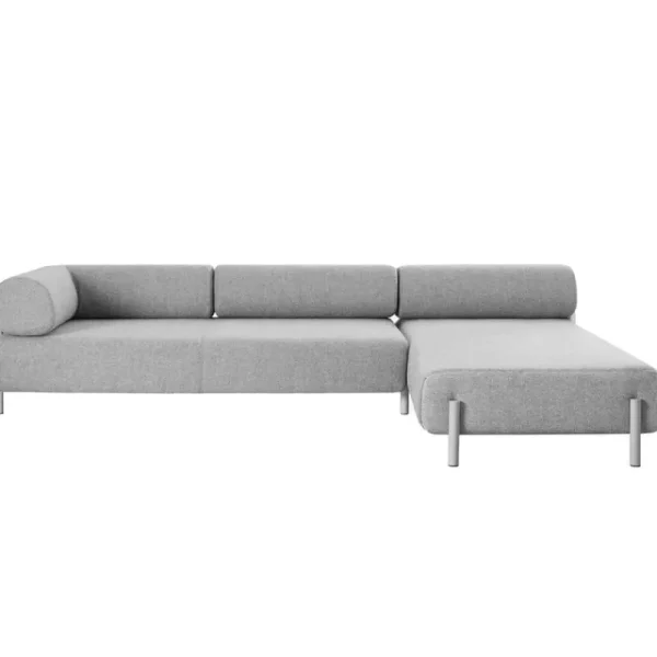 Warm Nordic Sofas Und Liegen-Hem Palo Ecksofa, rechts, Grau