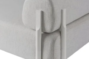Fritz Hansen Sofas Und Liegen-Hem Palo Ecksofa, rechts, Kreideweiß