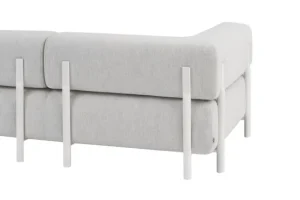 Fritz Hansen Sofas Und Liegen-Hem Palo Ecksofa, rechts, Kreideweiß