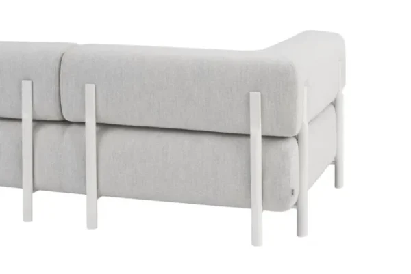 Fritz Hansen Sofas Und Liegen-Hem Palo Ecksofa, rechts, Kreideweiß