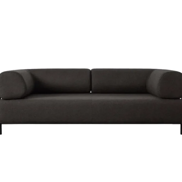 Hem Sofas Und Liegen-Palo Sofa, 2 Sitzer mit Armlehnen, Braunschwarz