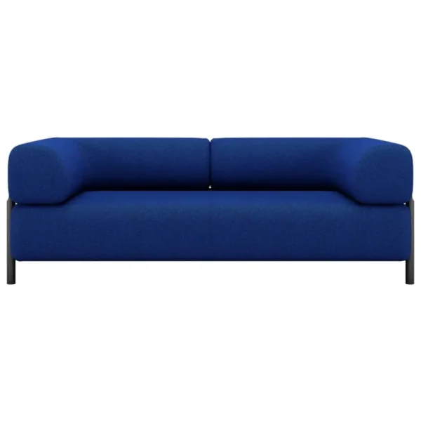 HAY Sofas Und Liegen-Hem Palo Sofa, 2-Sitzer mit Armlehnen, Kobaltblau
