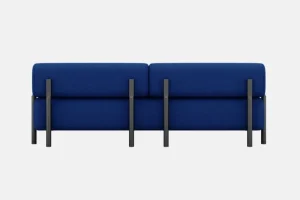 HAY Sofas Und Liegen-Hem Palo Sofa, 2-Sitzer mit Armlehnen, Kobaltblau
