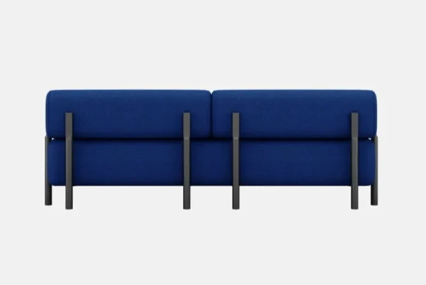 HAY Sofas Und Liegen-Hem Palo Sofa, 2-Sitzer mit Armlehnen, Kobaltblau