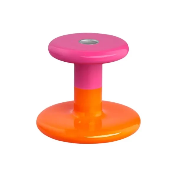 Hem Kerzen Und Kerzenhalter-Pesa Kerzenhalter, niedrig, Magenta - Orange