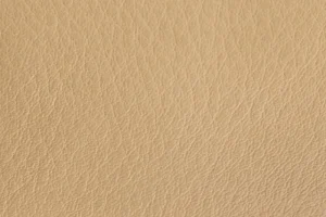 Hem Sitzgelegenheiten-Puffy Polsterhocker, sandbeiges Leder – Stahl Schwarzgrau