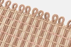 Hem Teppiche Und Läufer^Rope Teppich, 170 x 240 cm, Rose Quartz