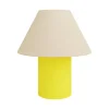 HAY Tischlampen-Hem Tischleuchte Toto, mittel, beige - wachs-gelb