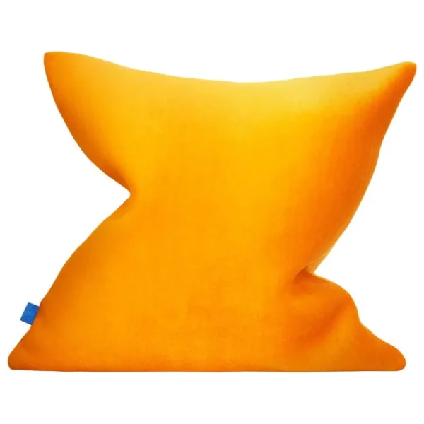 Hem Kissen^Velvet Kissen, 50 x 50 cm, Ockergelb
