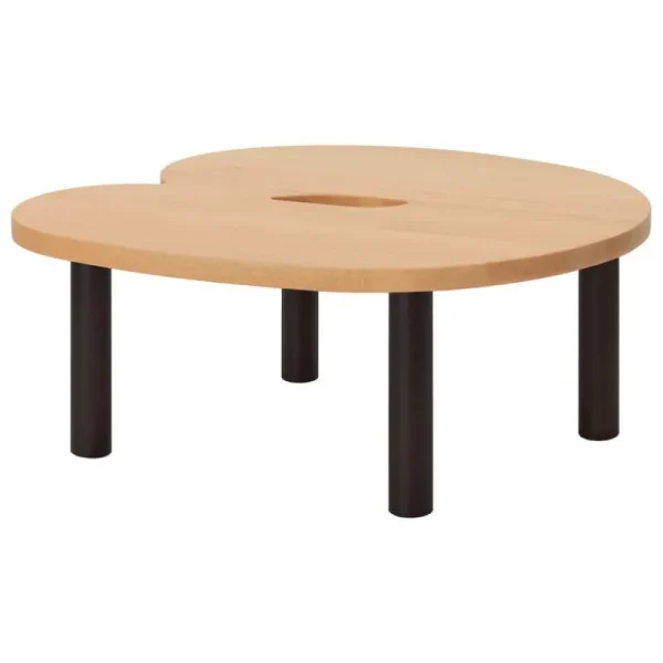 HAY Tische-Hem Worm Couchtisch, rund, Buche - braun