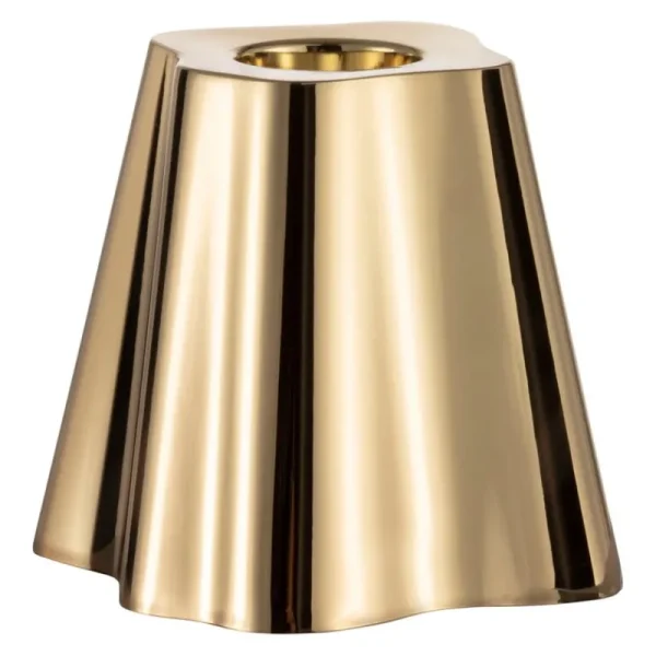 STOFF Copenhagen Kerzen Und Kerzenhalter-Iittala Aalto Kerzenhalter, 65 mm, Messing